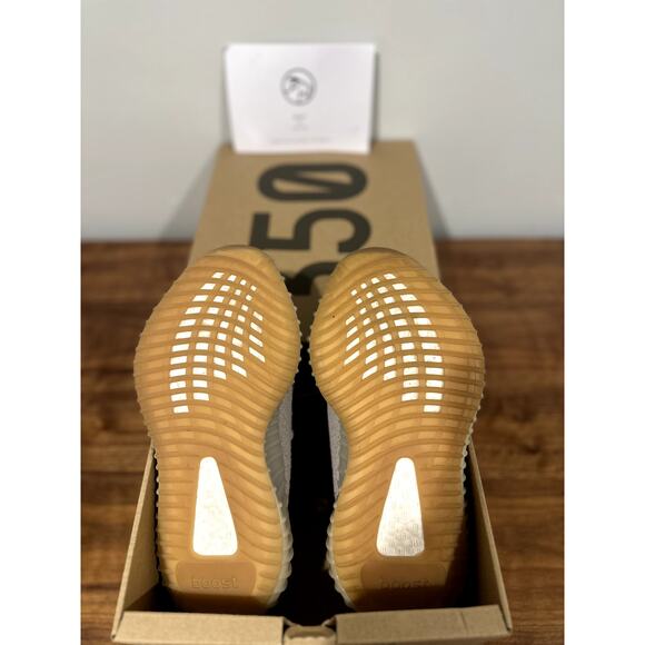 2018 Yeezy Boost 350 V2 'Sesame' -Very Good/EUC- Original Box - US 6 Womens - Picture 8 of 8